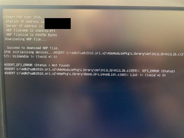 Dell Vostro 470 - UEFI net boot fails | FOG Project