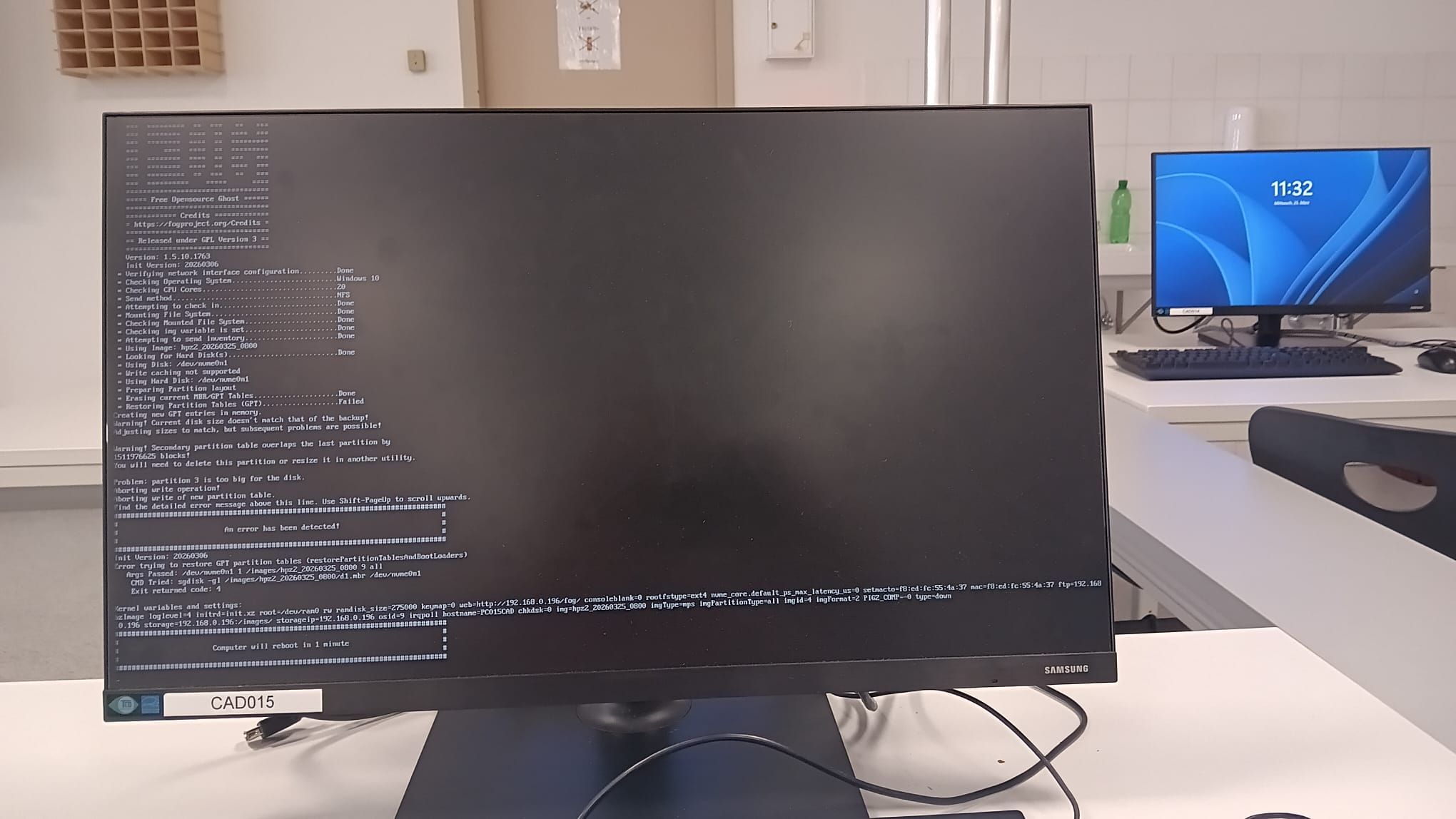 Windows 11 | 65x HP Z2 Tower G1i | FOG Project