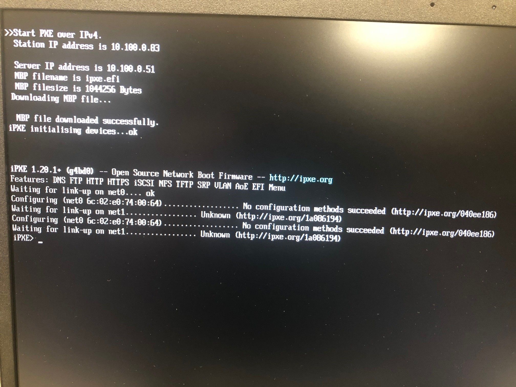 PXE Boot. EFI PXE Network. PXE ошибки. Pxe over ipv4